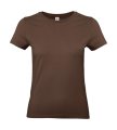 Dames T-shirt B&C E190 TW04T Chocolate